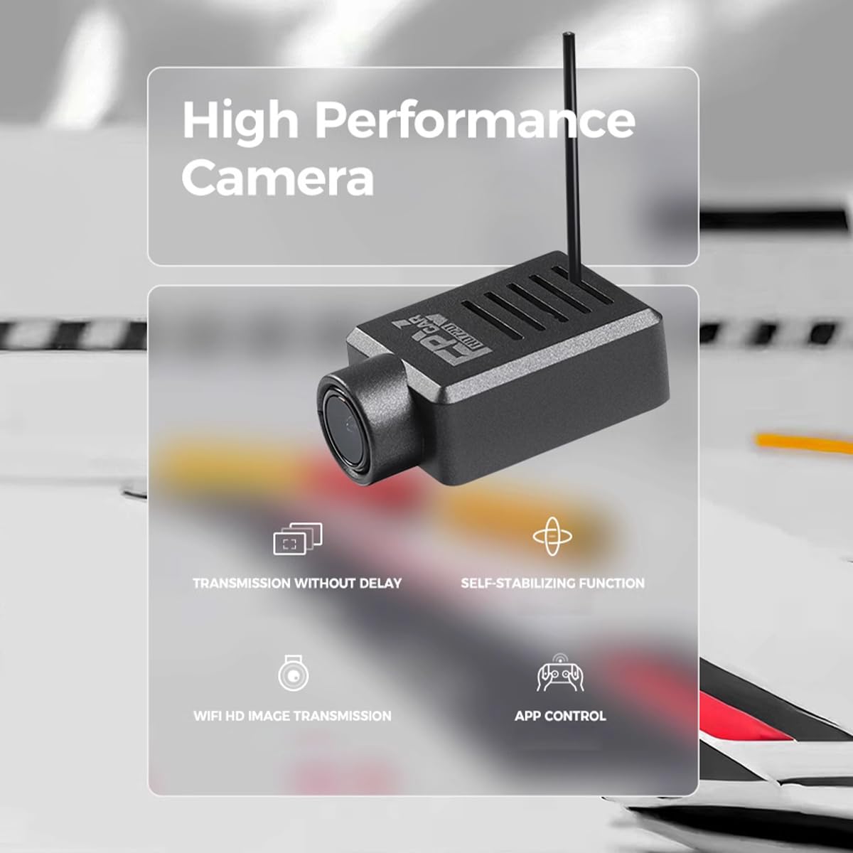 WiFi Camera RC Car with Live Video Streaming | Spy Remote Control Car with HD Camera, Mobile App Control & Rechargeable Battery