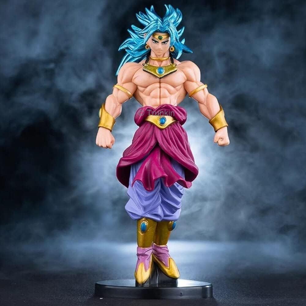 20cm Dragon Ball Super Broly Action Figure | Super Saiyan Blue Broly Anime PVC Collectible Statue | Dragon Ball Z DBZ Figurine for Kids, Collectors & Gifts