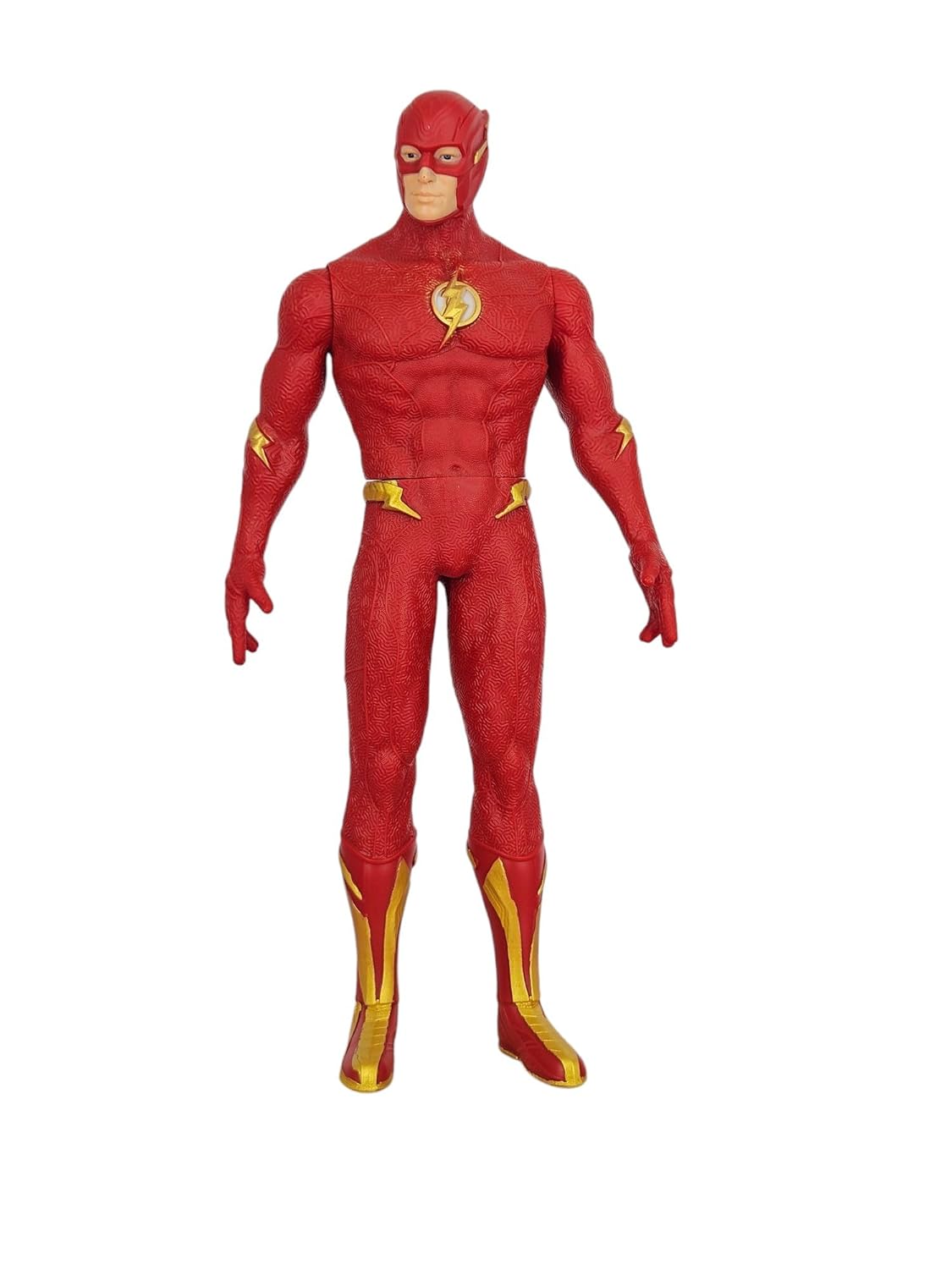 13 Inch (33CM) The Flash Action Figure with Rotating Joints – Premium PVC Superhero Collectible Model Toy | Justice League Flash Statue for Kids, Collectors & DC Fans