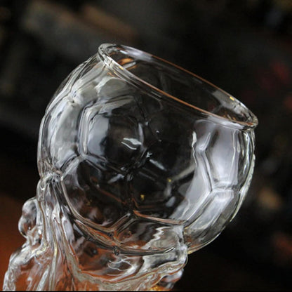 FIFA World Cup Trophy Glass | Football-Shaped Creative Drinking Glass | Soccer Fan Gift & Barware