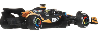 Hot Wheels Premium McLaren Formula 1 Team 2025 Die-Cast Car – 1:64 Scale F1 Racing Model | Metal/Metal Real Riders Collectible