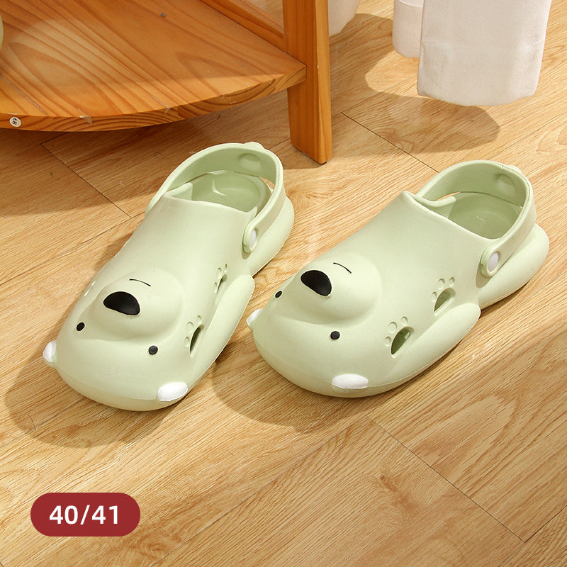Bear Sandals for Ladies(Green)(40/41)