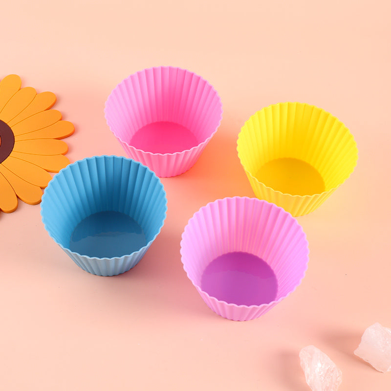 GW 015 Round Cup Cake Mould(4 Count)