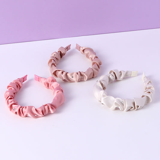 Pink Series Pleated Headband