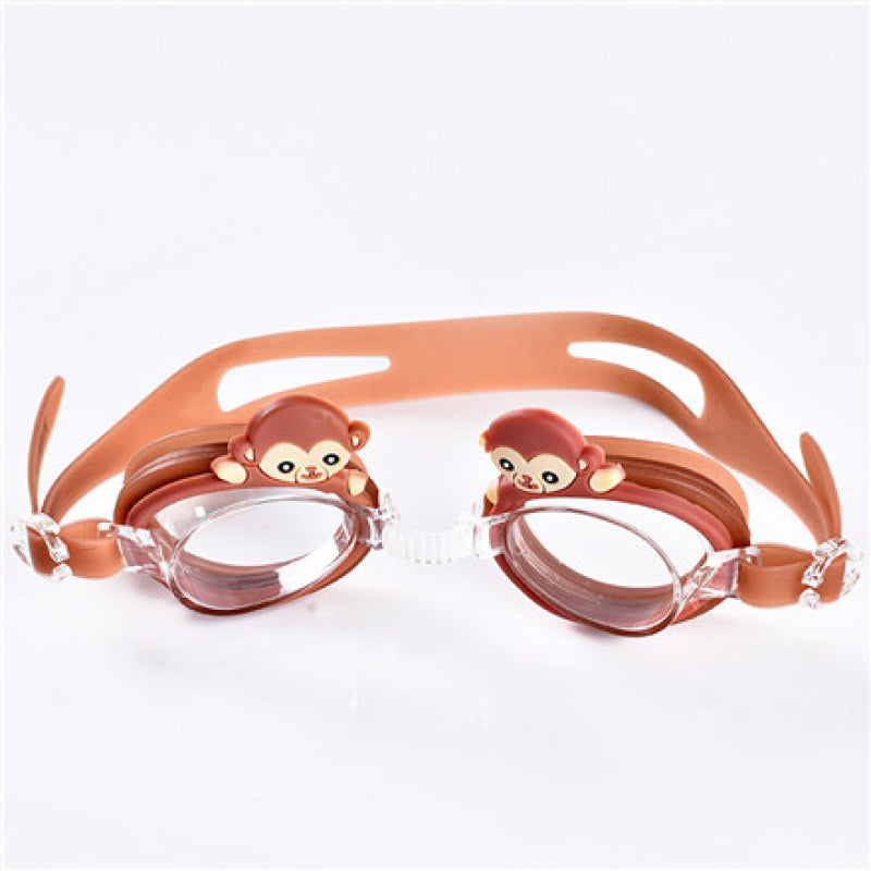 Cute Monkey Kid Swimming Goggles