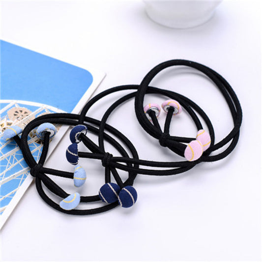 Fashionable  All-match Rubber Band with Small Dots (2PCS)