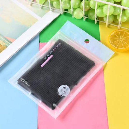 Solid Color Hair Band Paste(6 Pairs)