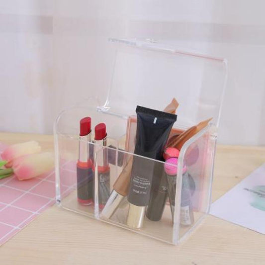 Multi-Function Storage Box for Cotton Swab with Cover