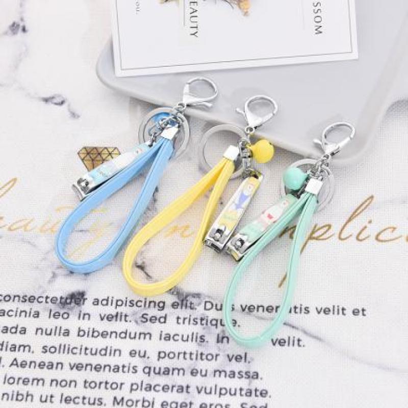 Nail Clipper-Bear in Swimwear Key Chain