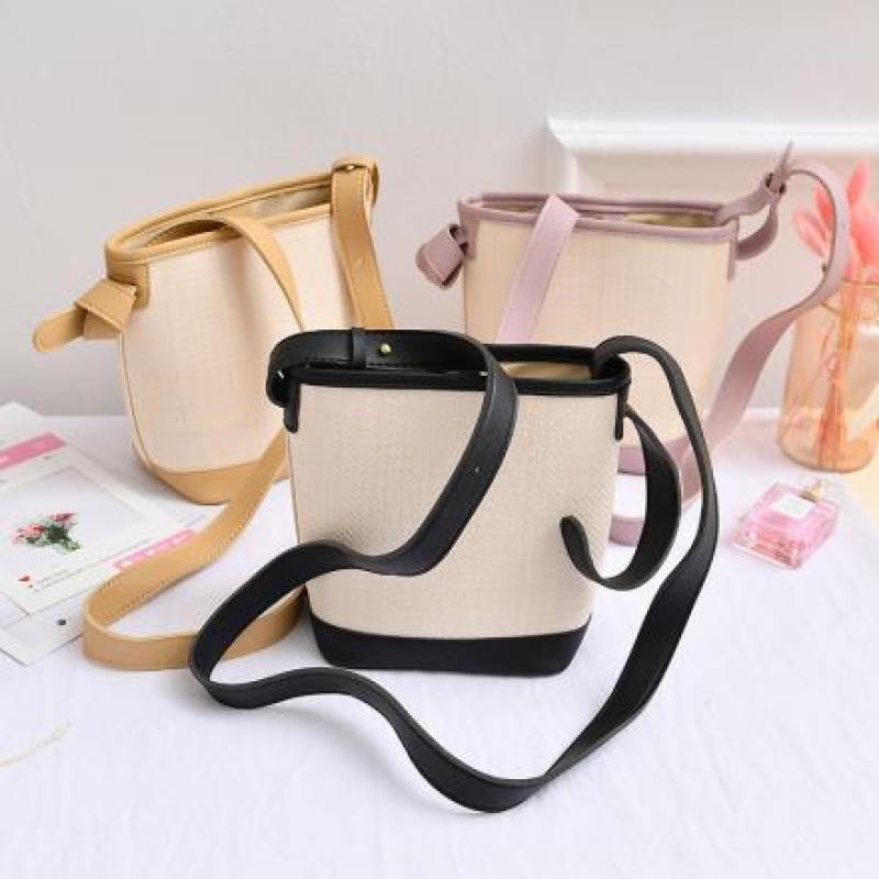 Woven Bucket Bag