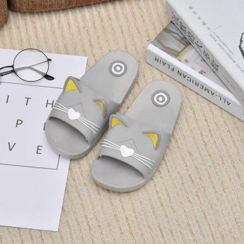 Cat Slippers for Children(Gray)(27/28)