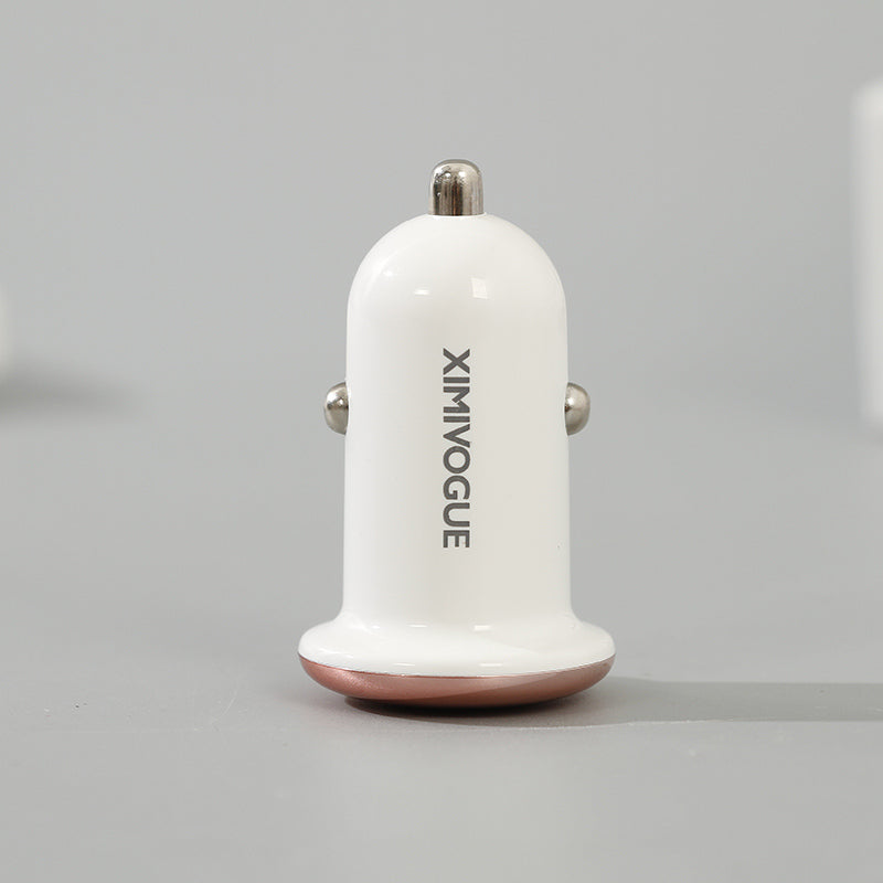 QC3.0 18W Trendy Car Charger (Rose Gold)