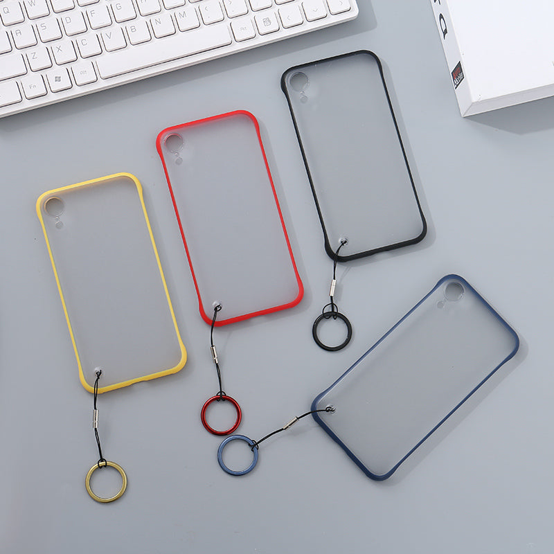 2-in-1 Phone Case with Ring Cellphone Holder for iPhone XR
