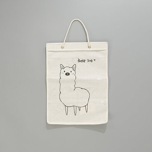Lovely Alpaca Over the Door Hanging Organizer