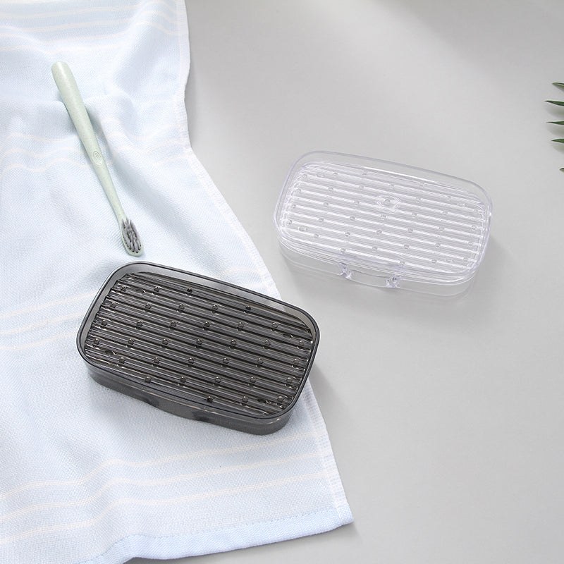 Crystal Soap Dish Holder with Drain Slot