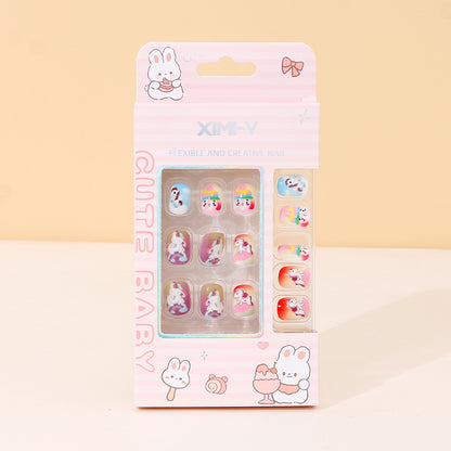 Little Baby Fake Nails 24 pcs