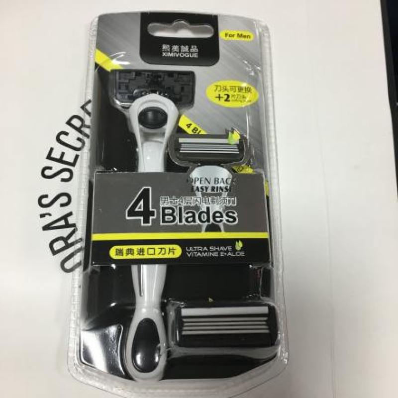 Lighting Razor with 4 Blades For Men(Replaceable Head)