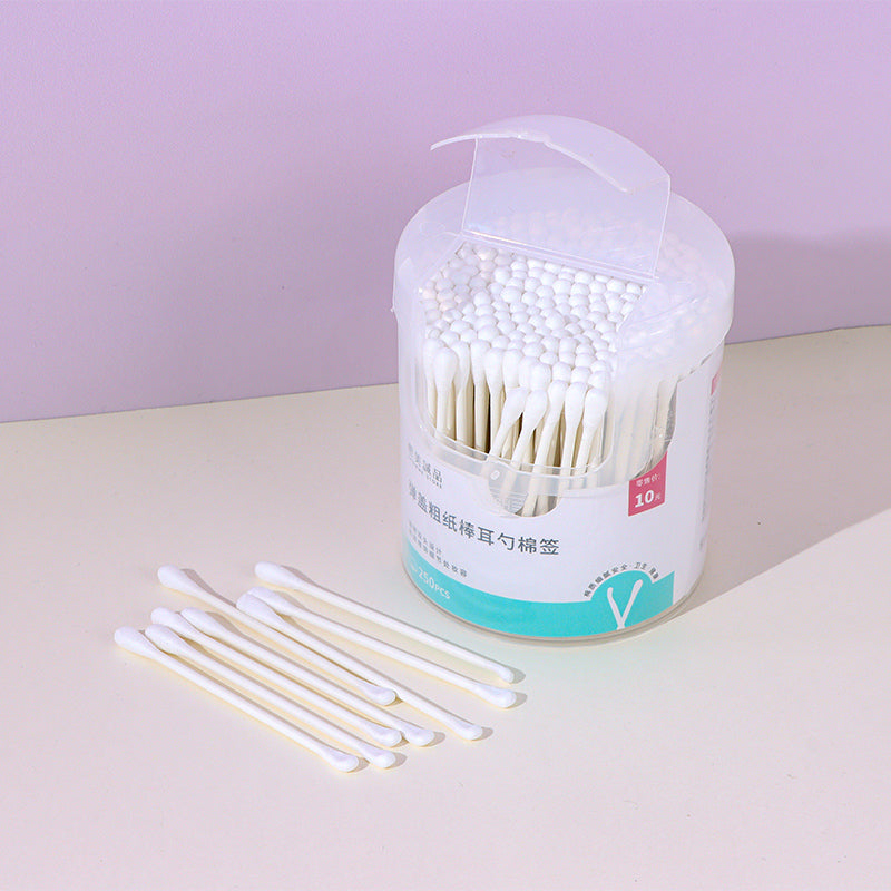 250 cartridge loading caps, thick paper sticks, ear spoons, cotton swabs