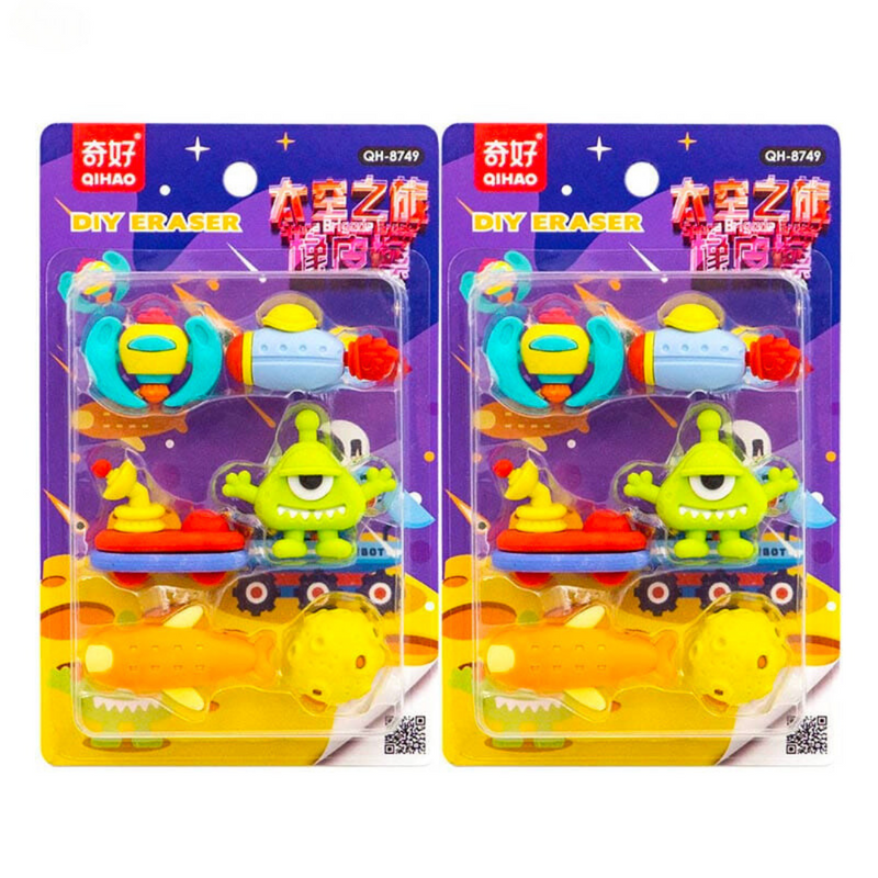 Space Eraser Set