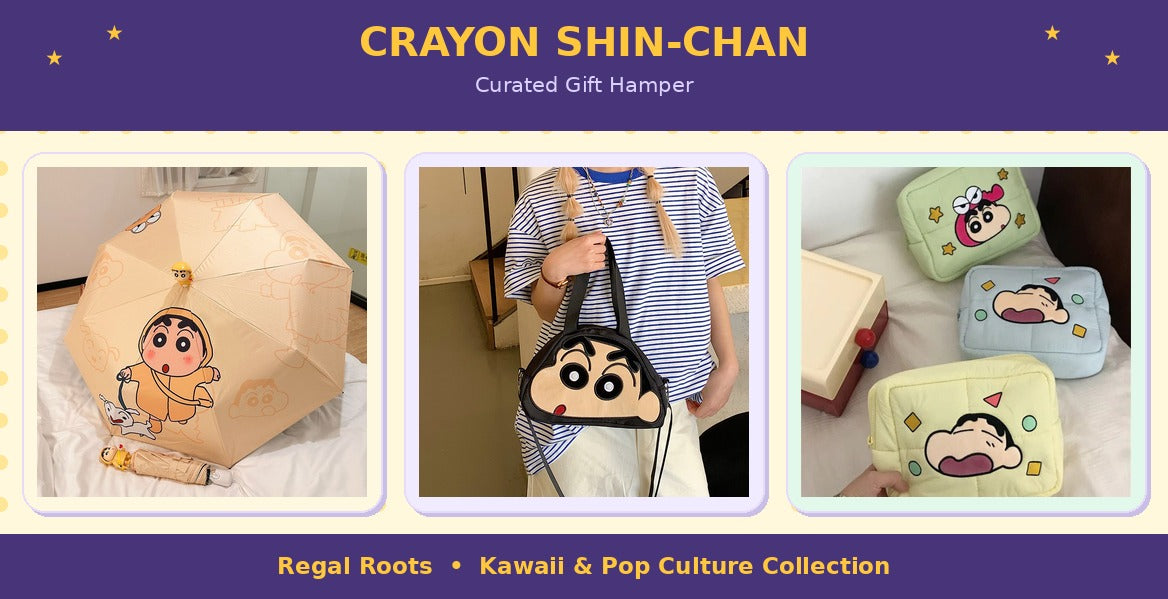 Crayon Shinchan Travel Essentials 3-in-1 Hamper