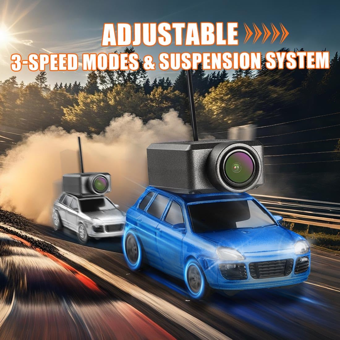 WiFi Camera RC Car with Live Video Streaming | Spy Remote Control Car with HD Camera, Mobile App Control & Rechargeable Battery