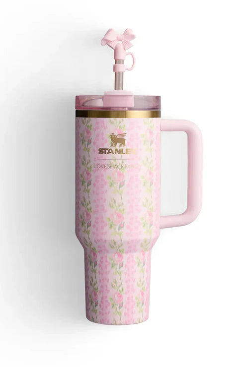 THE STANLEY X LOVESHACKFANCY HOLIDAY QUENCHER 40 OZ