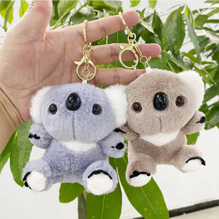 Adorable Koala Bear Plush Keychain
