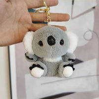 Adorable Koala Bear Plush Keychain