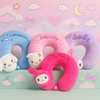 Kawaii Character Plush Neck Pillow – Cinnamoroll, Hello Kitty, My Melody & StellaLou