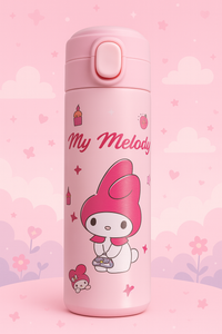 Kawaii Character Stainless Steel Thermos Bottle