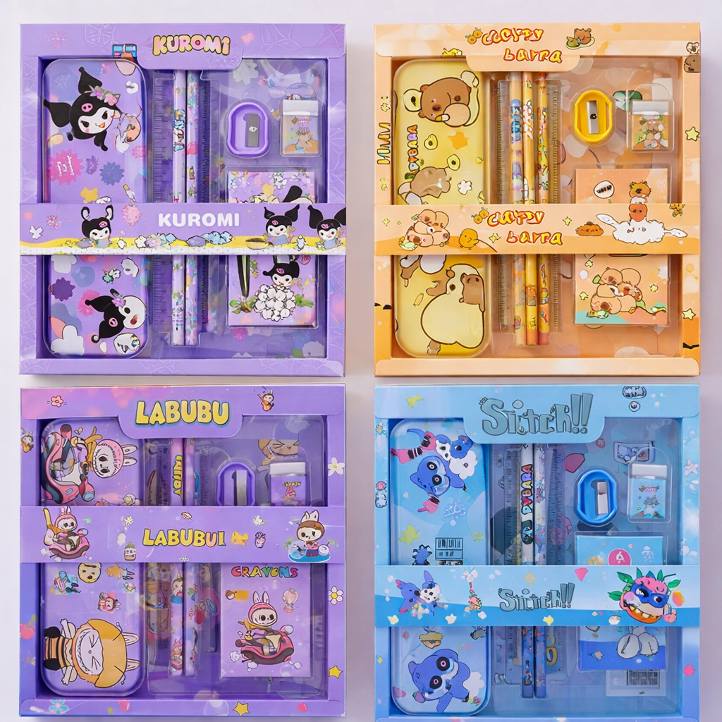 Kuromi Premium Kawaii Stationery Gift Set for Kids & Students