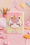 🦄 Kawaii Plush Character Notebook – Kuromi / Hello Kitty / Unicorn