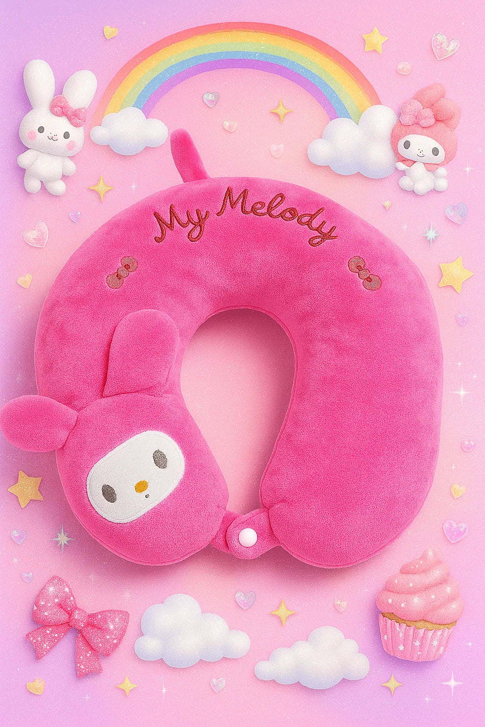 My Melody Ultimate Kawaii Gift Hamper – 10 Premium Cute Essentials | Sanrio Gift Set for Girls, Women & My Melody Fans
