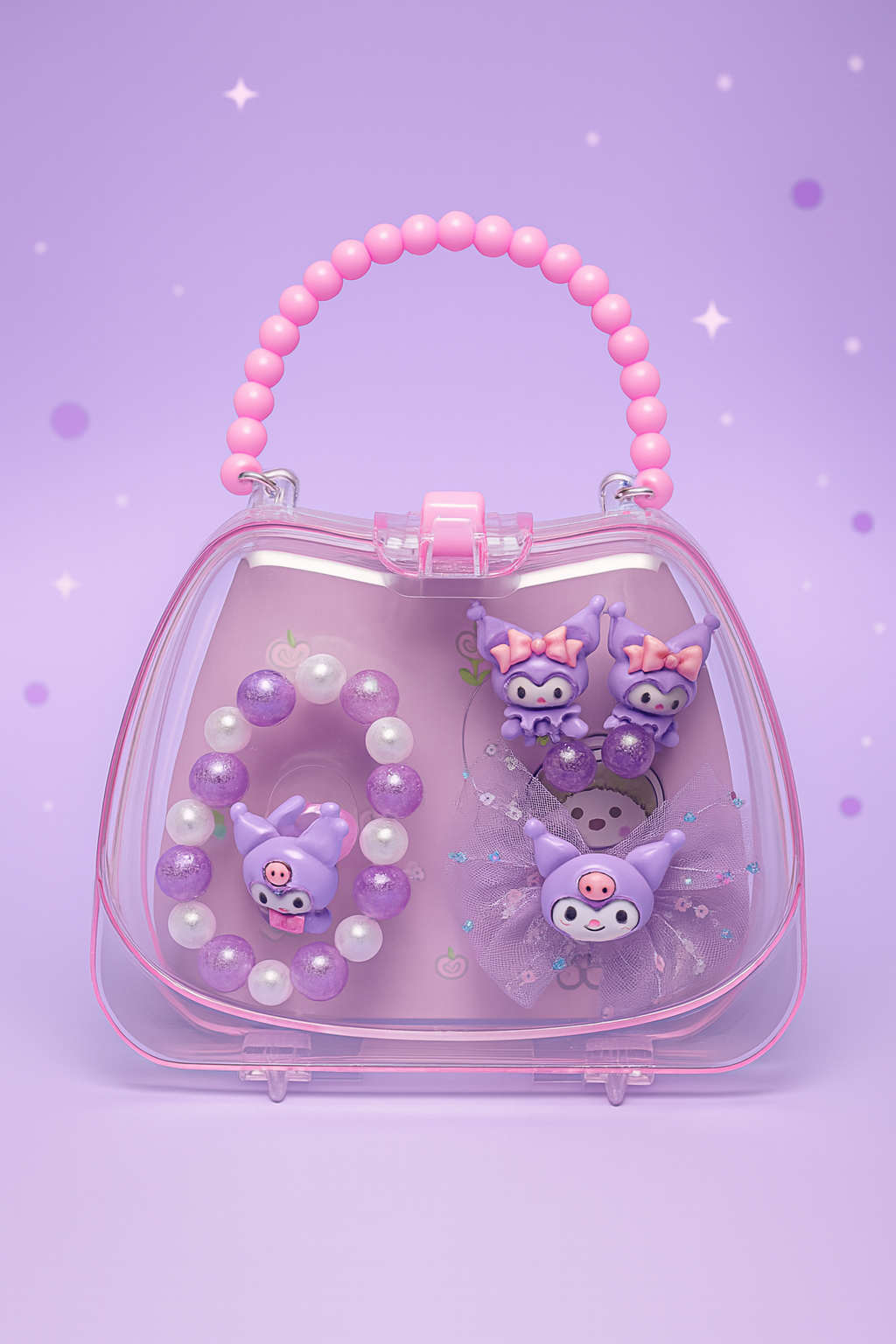 Kuromi Hair Accessories set set