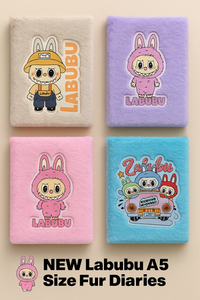 Labubu A4 size fur designer Dairy