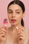 Cute cartoon ice cream moisturizing lip gloss(Pack of 6)