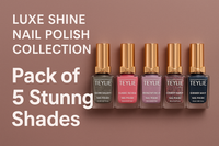 TEYLIE Luxe Shine Nail Polish Collection – 5-Color Premium Gift Set