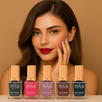 TEYLIE Luxe Shine Nail Polish Collection – 5-Color Premium Gift Set