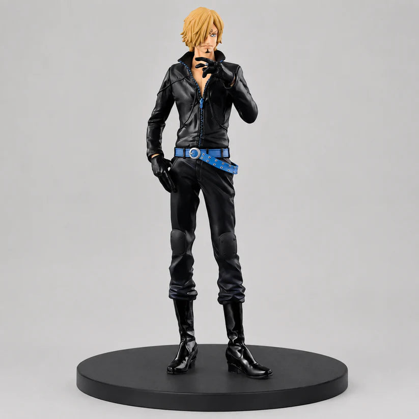 One Piece Sanji Black Suit Action Figure – Anime Collectible PVC Statue | Vinsmoke Sanji Figure for Desk, Home Decor & Gifts