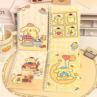 Cute Pompompurin Spiral Notebook – Sanrio Stationery for School, Office & Journaling