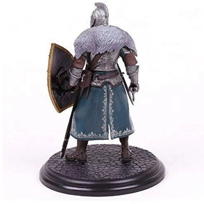 18CM Medieval Knight Warrior PVC Action Figure with Sword & Shield – Round Table Knight Collectible Statue | Fantasy Armor Warrior Model for Home Decor, Desk Display & Gifts