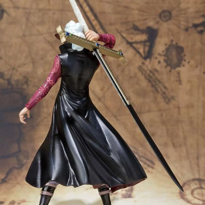 Dracule Mihawk Grandline Master Swordsman Figure – 28 cm One Piece Anime Collectible PVC Action Statue
