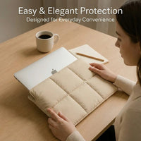 Puffy Laptop Sleeve Protector – Lightweight, Shockproof, Portable Padded Notebook Case for Travel (All Sizes)