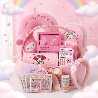 My Melody Kawaii Premium Gift Hamper – 8-Piece Cute Gift Set