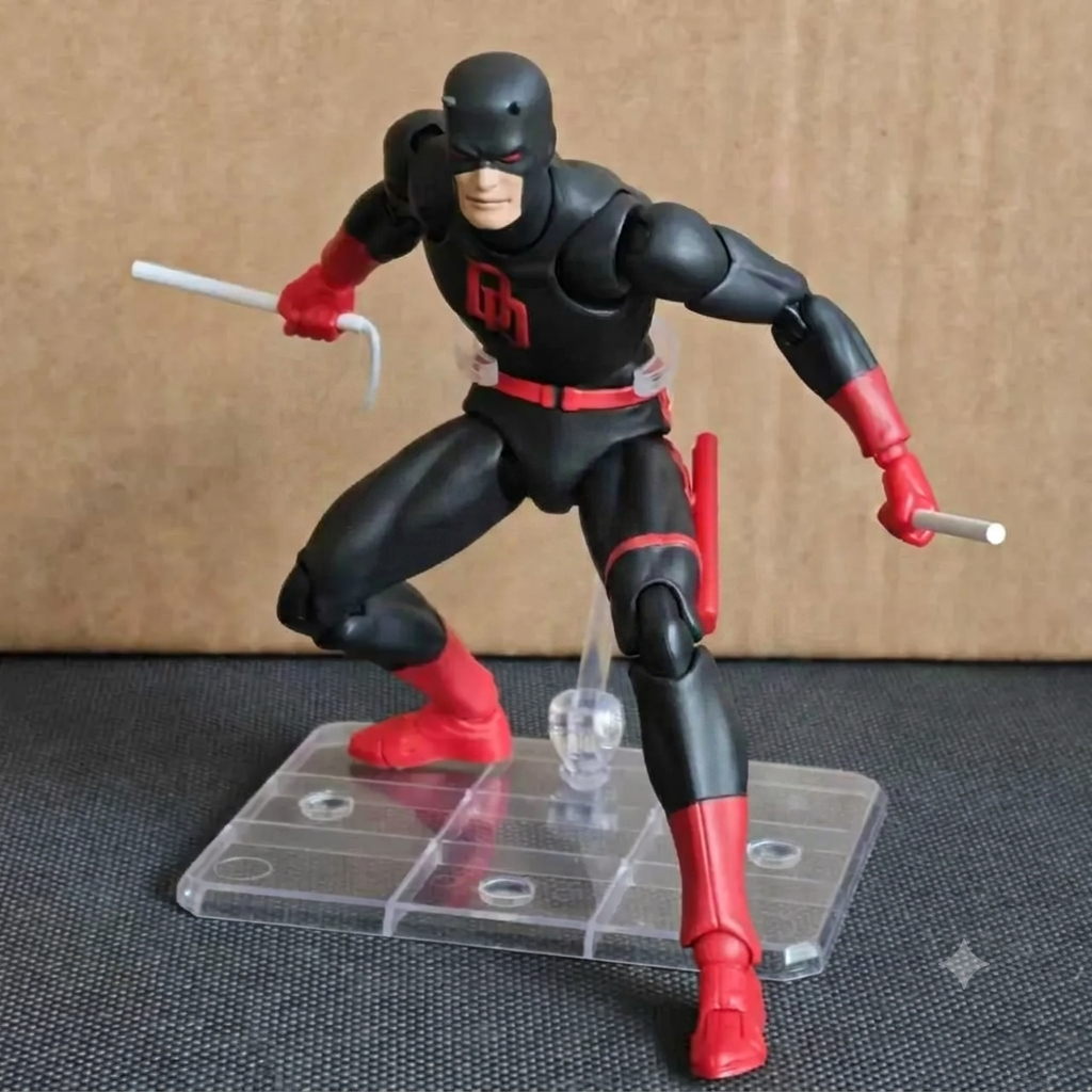 CT Toys Shadowland Daredevil Comic Version Action Figure – 1/12 Scale Movable Collectible with Accessories