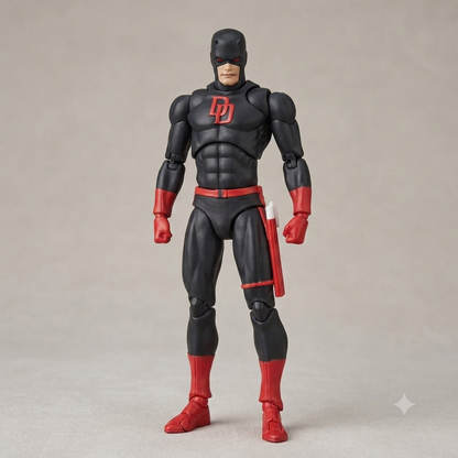CT Toys Shadowland Daredevil Comic Version Action Figure – 1/12 Scale Movable Collectible with Accessories