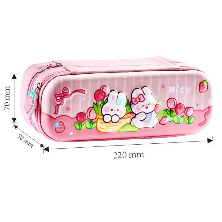 3D Double Decker Pencil Case