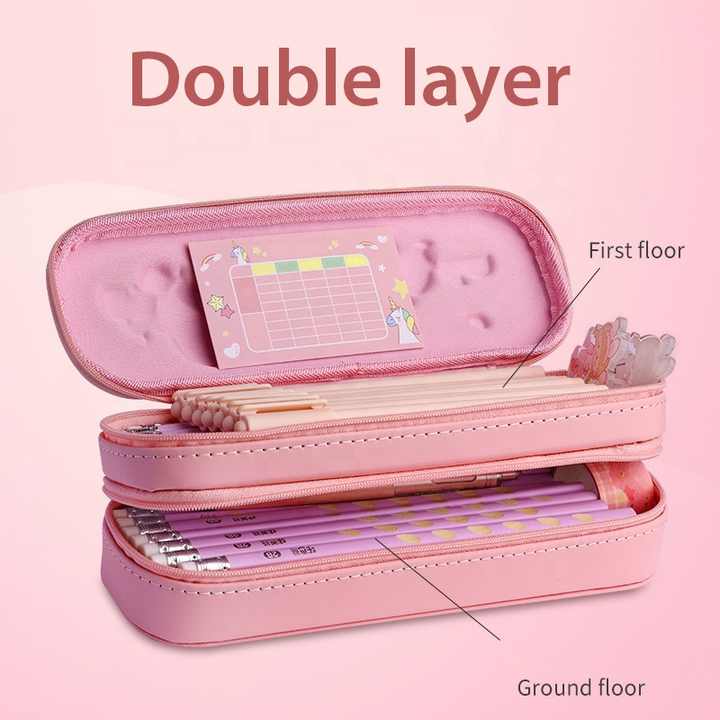 3D Double Decker Pencil Case