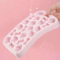 Hello Kitty Silicone Ice Cube Tray Mold – Cute Bow & Kitty Shape Ice Maker for Home, Drinks, Kitchen & Party Use