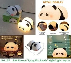 Cute Silicone Night Light for Kids, Kawaii Room Decor Lamp for Baby and Toddler_Model_5